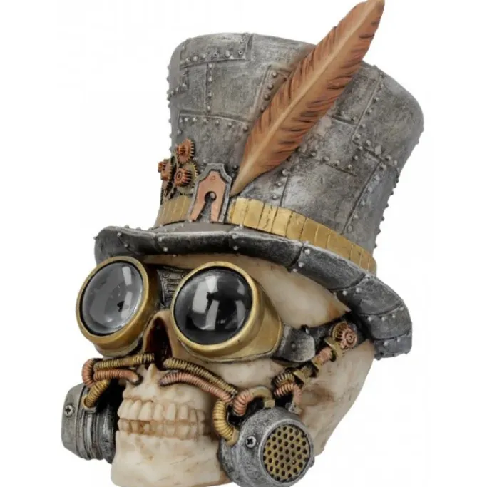 Nemesis Now Count Archibald Steampunk Skull