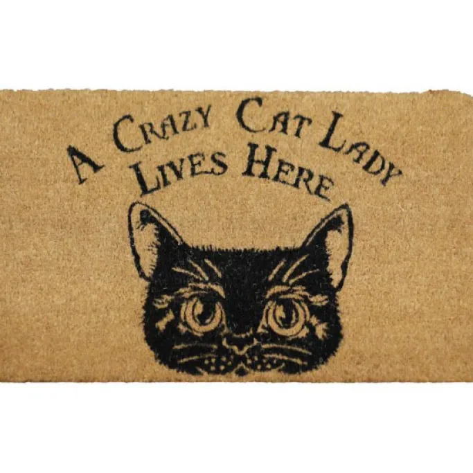 Nemesis Now Crazy Cat Lady Doormat