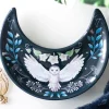 Something Different Crescent Moon Owl Trinket Dish