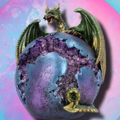 Nemesis Now Crevice Keeper Dragon Geode Figurine