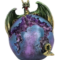 Nemesis Now Crevice Keeper Dragon Geode Figurine