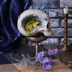 Nemesis Now Crystal Cave Blue Skull Dragon