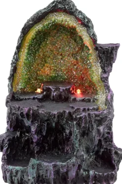 Puckator Crystal Cave LED Dragon Figure Display Stand