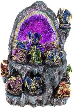 JD Gifts Crystal Cave LED Dragon Set