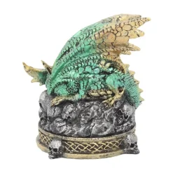 Nemesis Now Crystal Crypt Green Dragon