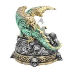 Nemesis Now Crystal Crypt Green Dragon