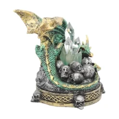Nemesis Now Crystal Crypt Green Dragon