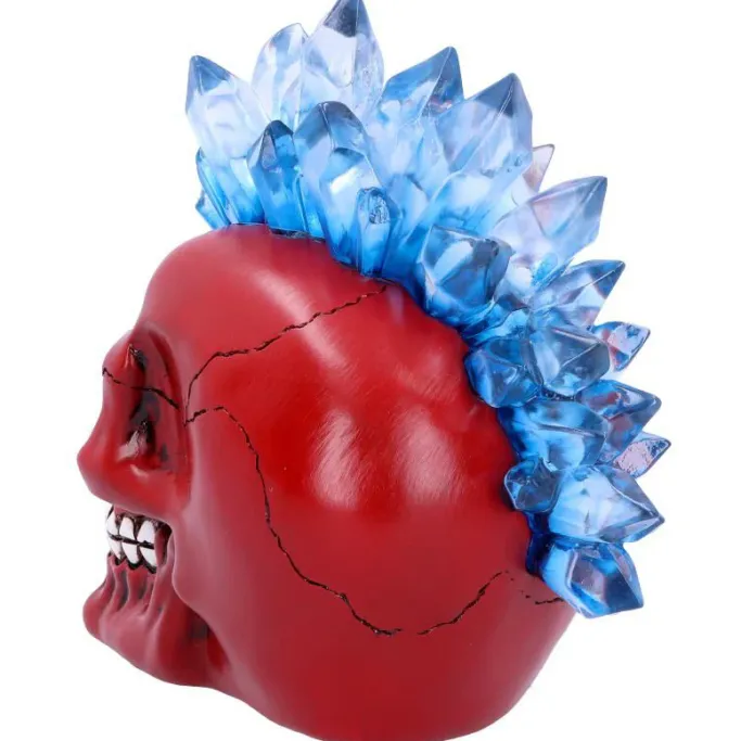 Nemesis Now Crystal Hawk Red LED Skull
