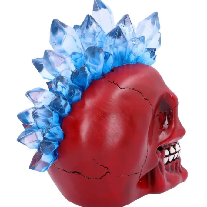 Nemesis Now Crystal Hawk Red LED Skull