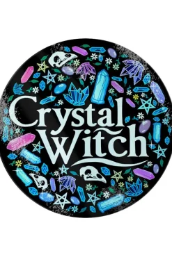 Grind Crystal Witch Glass Chopping Board