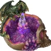 Nemesis Now Crystalline Cranium Dragon Skull