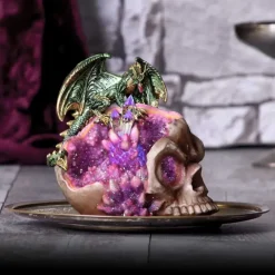 Nemesis Now Crystalline Cranium Dragon Skull
