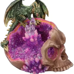 Nemesis Now Crystalline Cranium Dragon Skull