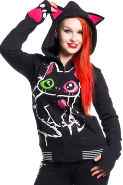 Innocent Clothing Cupcake Cult Kitty Mase Hoodie