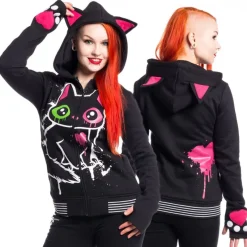 Innocent Clothing Cupcake Cult Kitty Mase Hoodie