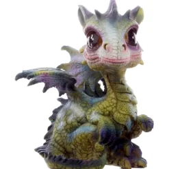 Puckator Cute Green Baby Dragon 12.5cm