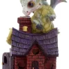 Puckator Cute Green Baby Dragon on Cottage A