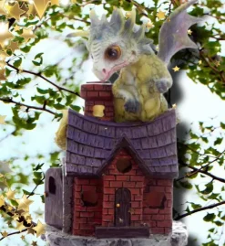 Puckator Cute Green Baby Dragon on Cottage A