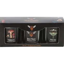 Something Different Dark Forest Votive Candle Trio