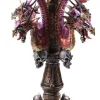 Puckator Dark Legends Multi Headed Purple Candle Stick Holder