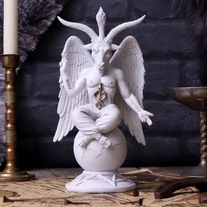 Nemesis Now Dark Lord White Baphomet Figurine