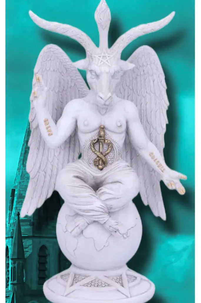 Nemesis Now Dark Lord White Baphomet Figurine