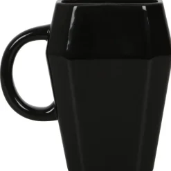 Something Different Death Before Decaf Coffin Mug