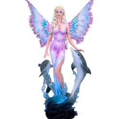 Nemesis Now Delphinia Fairy and Dolphin Figurine