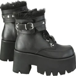 DemoniaCult ASHES 57 Boots Black