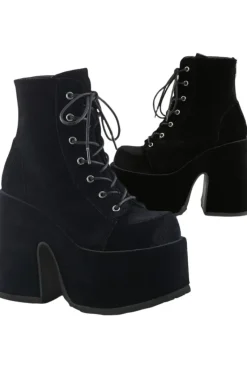 DemoniaCult CAMEL 203 Boots Velvet