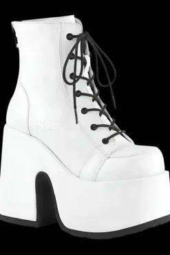 DemoniaCult CAMEL 203 Boots White