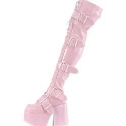 DemoniaCult CAMEL 305 Pink Boots