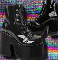 DemoniaCult CAMEL-203 Boots Patent