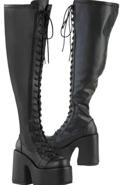 DemoniaCult CAMEL 300WC Boots WIDE CALF