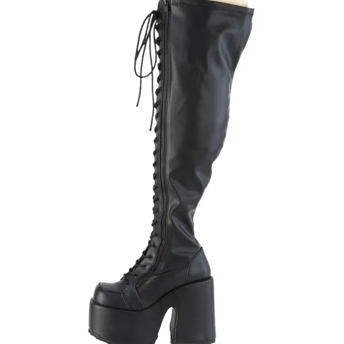 DemoniaCult CAMEL 300WC Boots WIDE CALF