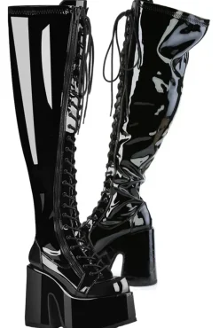 DemoniaCult CAMEL 300WC Boots WIDE CALF