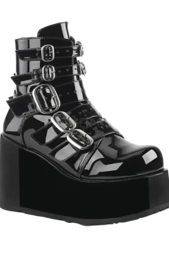DemoniaCult CONCORD 57 Boots Black