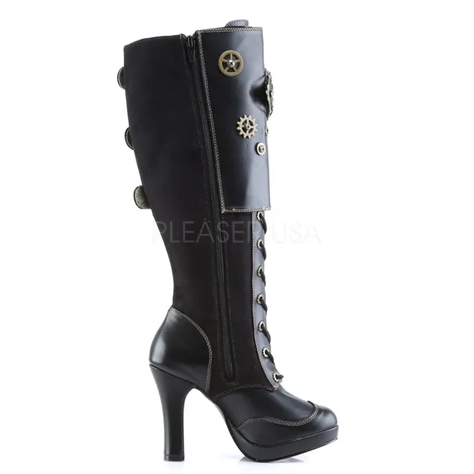 DemoniaCult Crypto 302 Boots Black (UK9)