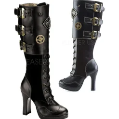 DemoniaCult Crypto 302 Boots Black (UK9)