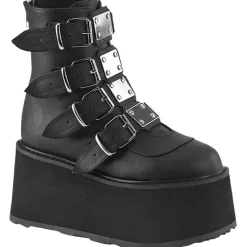DemoniaCult DAMNED 105 Black Boots