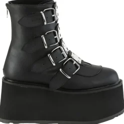 DemoniaCult DAMNED 105 Black Boots