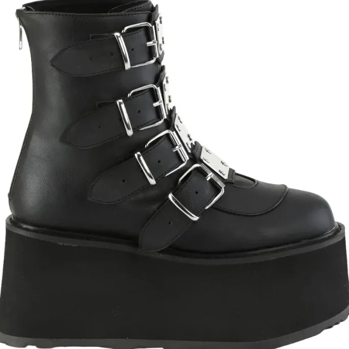 DemoniaCult DAMNED 105 Black Boots