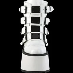 DemoniaCult DAMNED 105 Boots White