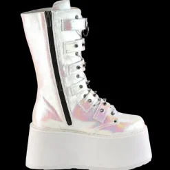 DemoniaCult DAMNED 225 Boots Pearl