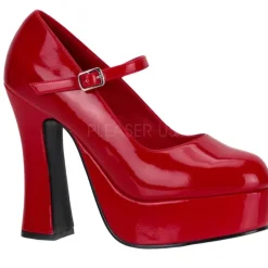 DemoniaCult DOLLY-50 Shoes Red