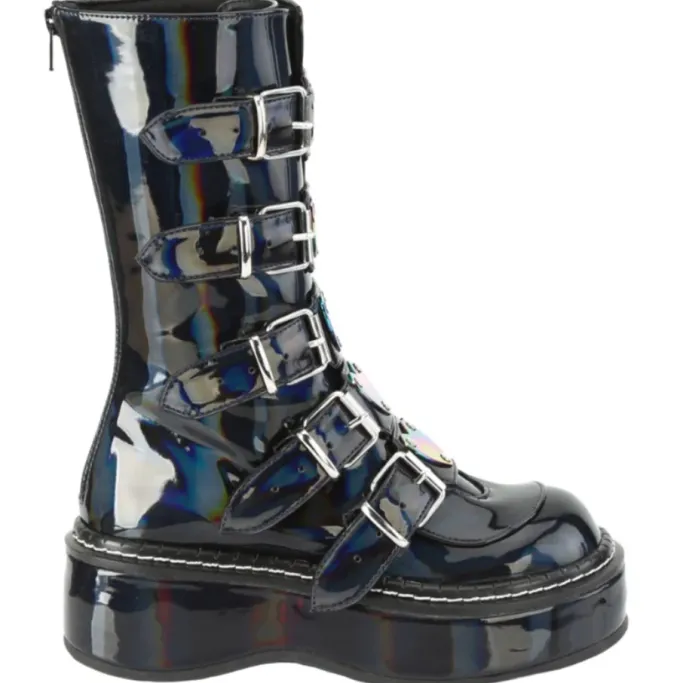 DemoniaCult EMILY-330 Hologram Boots