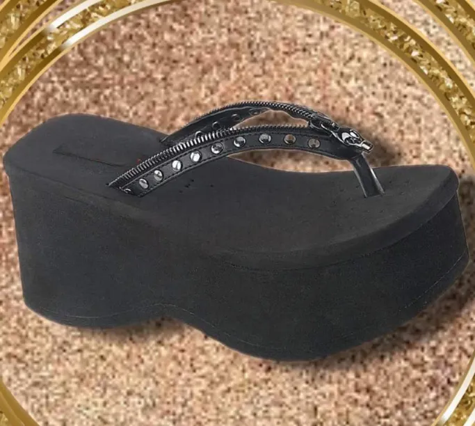 DemoniaCult FUNN-33 Sandals