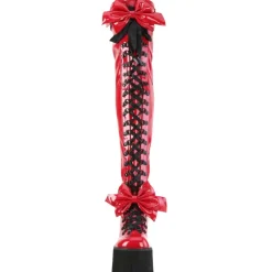 DemoniaCult KERA 303 Red Boots