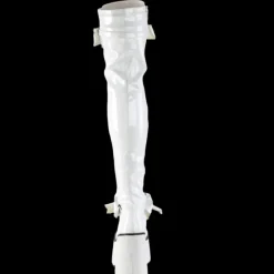 DemoniaCult KERA 303 White Boots