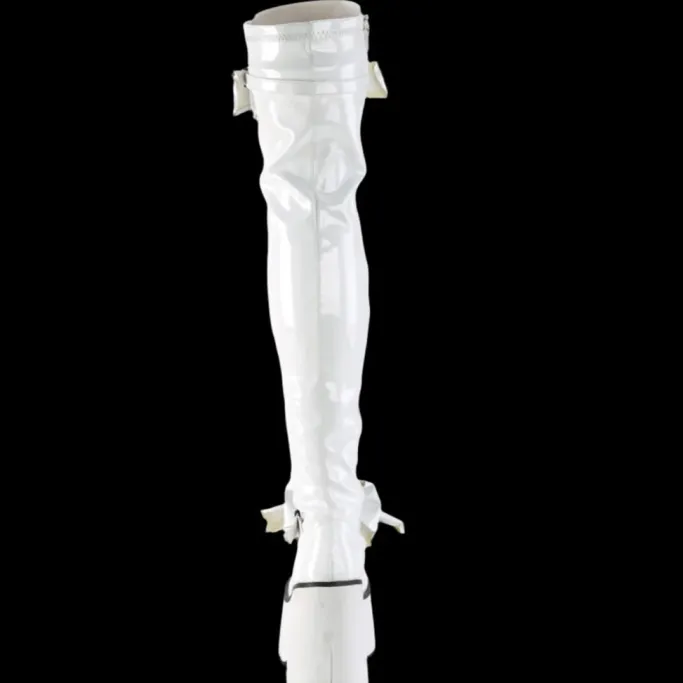 DemoniaCult KERA 303 White Boots